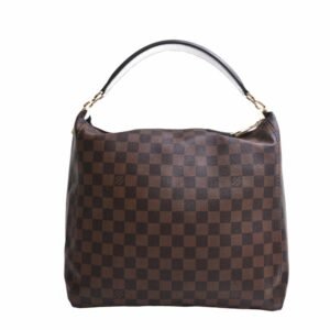 LOUIS VUITTON Damier Portobello PM One Shoulder Bag N41184 Brown Women's | AlmaBagz