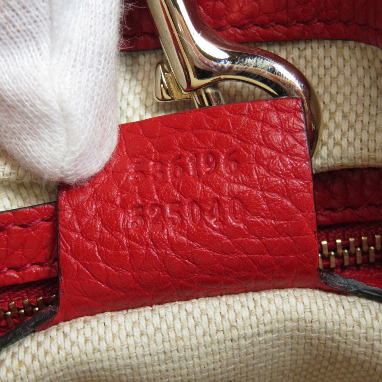 Gucci 536196 Soho Interlocking G Tote Bag Calf Ladies GUCCI | AlmaBagz - Image 7