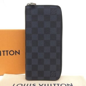 Louis Vuitton Damier Cobalt Zippy Wallet Vertical Long N62240 | AlmaBagz