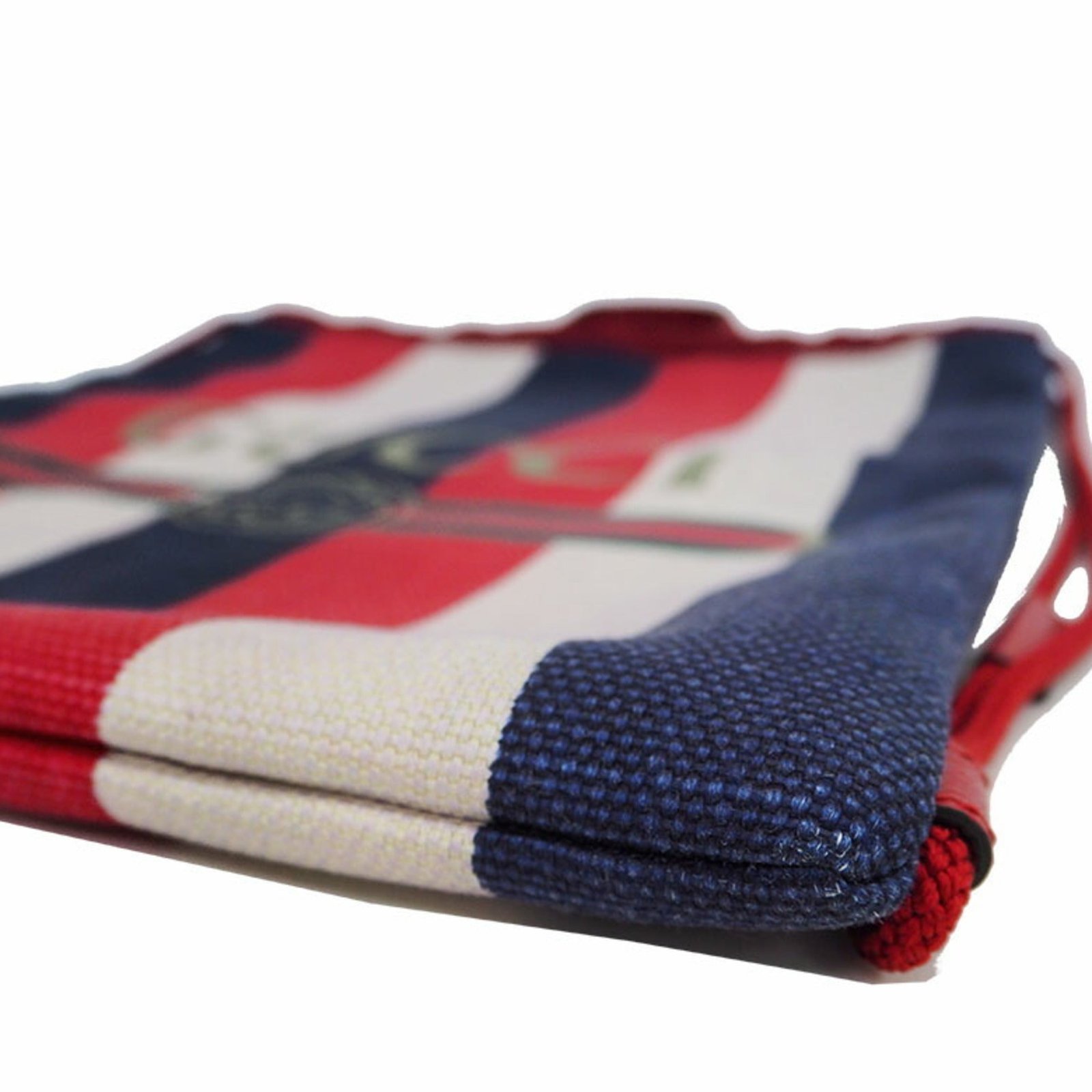 Gucci 473872 drawstring backpack tote rucksack canvas knapsack tricolor | AlmaBagz - Image 4