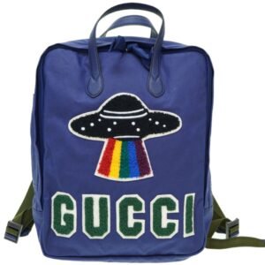 Gucci x Ron Herman Collaboration Sendagaya Limited Backpack 2017 Collection 477875 Blue | AlmaBagz