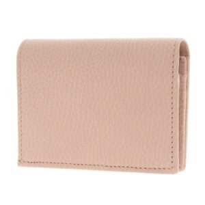 GUCCI GG Marmont Leather Bifold Wallet 456126 Pink Women's | AlmaBagz