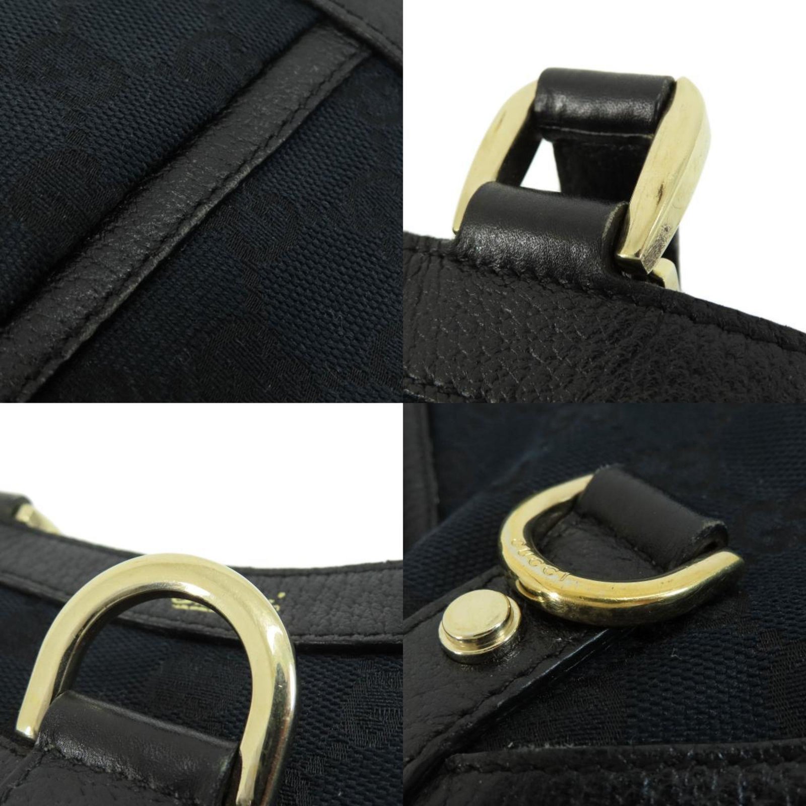 GUCCI 130739 GG Handbag Canvas Ladies | AlmaBagz - Image 7