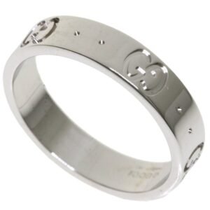Gucci Icon # 10 Ring / K18 White Gold Ladies GUCCI | AlmaBagz
