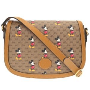 Gucci x Disney GG Supreme Small Shoulder Brown 602694 Bag | AlmaBagz