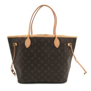 Louis Vuitton Neverfull MM Brown Beige Monogram PVC coated canvas M40156 | AlmaBagz