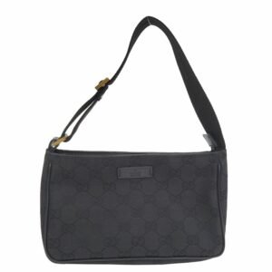 Gucci GG Canvas GG Canvas Pouch Black | AlmaBagz