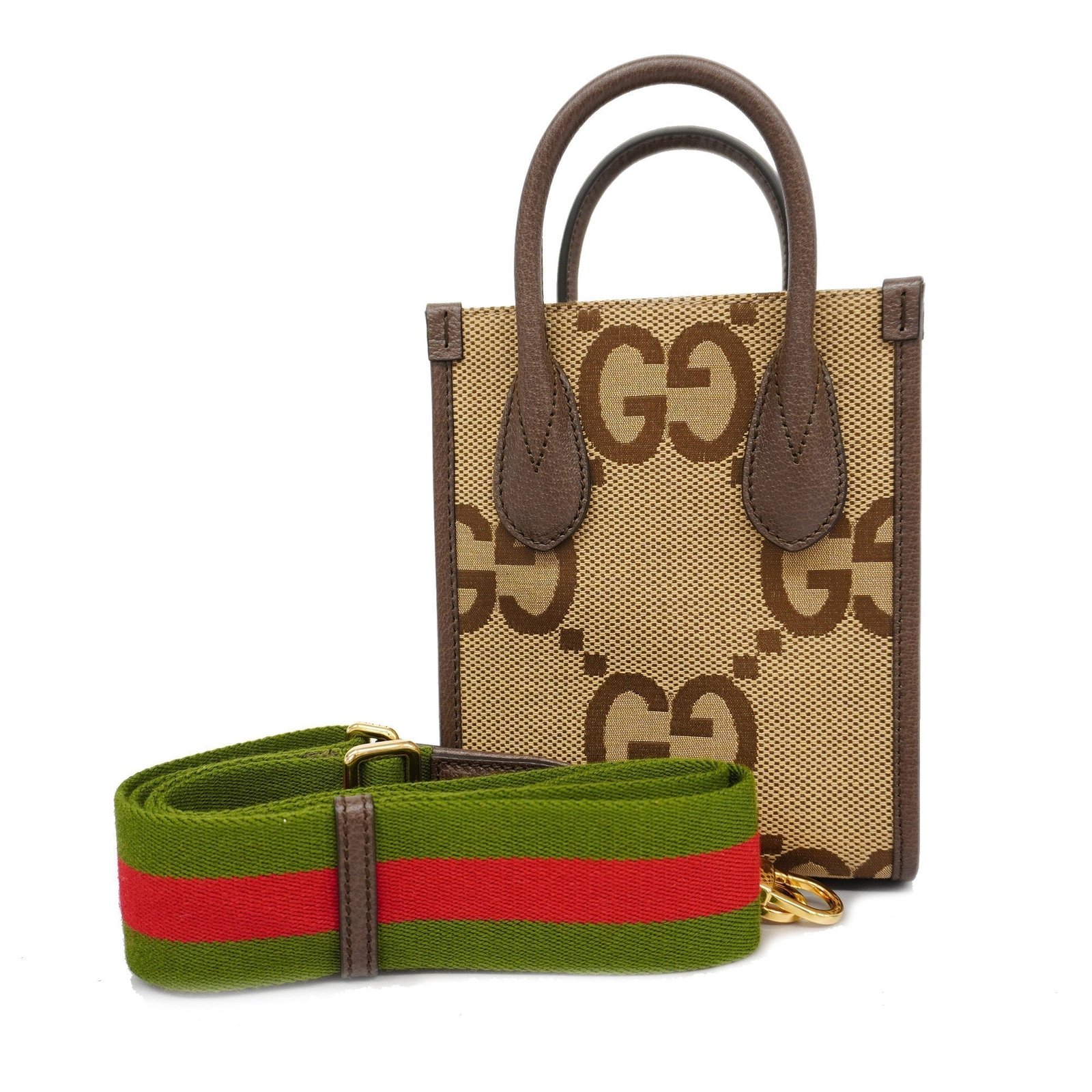 GUCCI 2way Bag Jumbo GG 699406 Women's Canvas,Leather Handbag,Shoulder Bag | AlmaBagz - Image 14