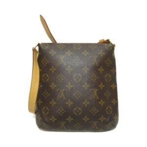 Louis Vuitton Musette Salsa Short Brown Monogram PVC coated canvas M51258 | AlmaBagz