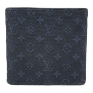 LOUIS VUITTON Porto Bier Carte Credit Monet Trifold Wallet Blue TST blue Monogram mini canvas M92439 | AlmaBagz