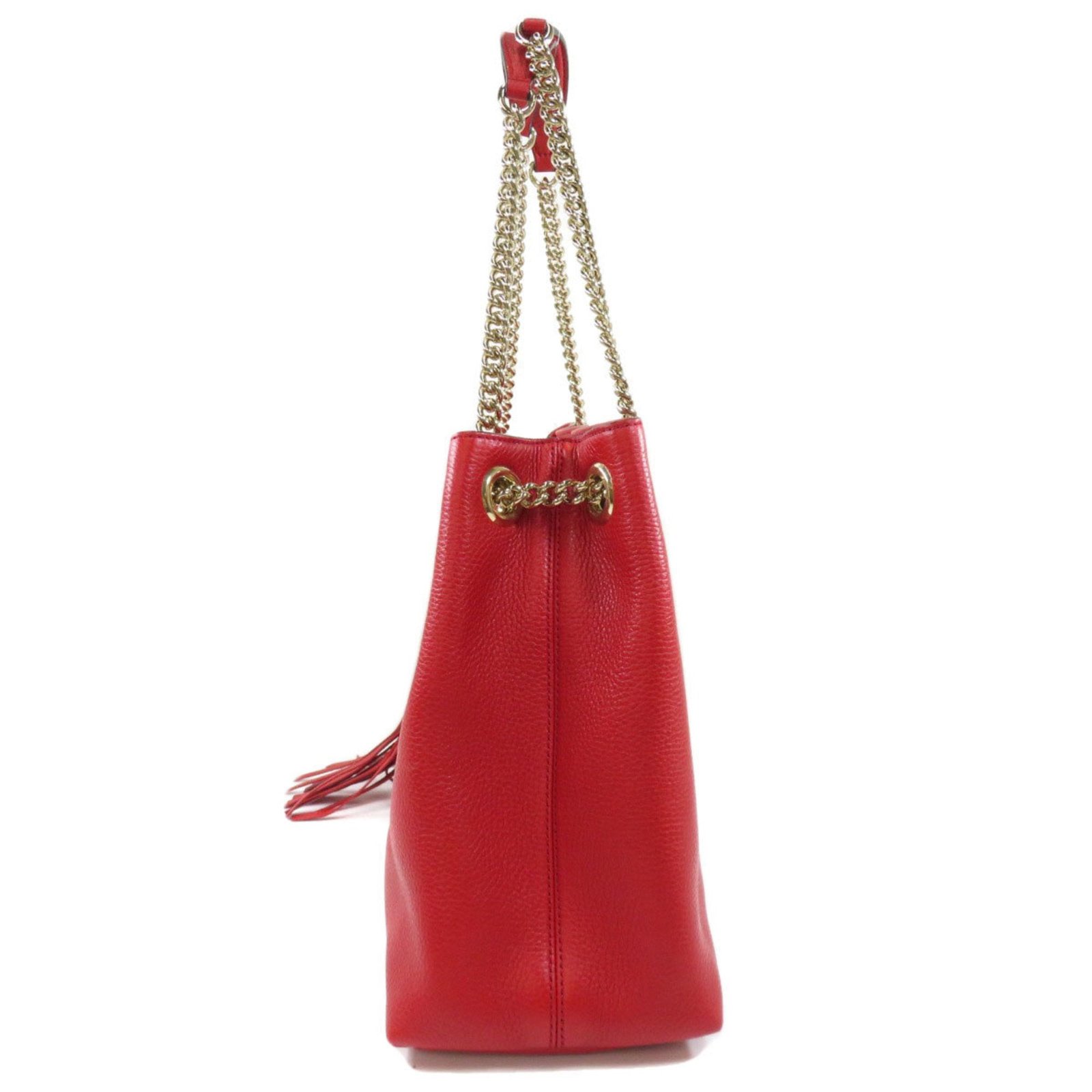 Gucci 536196 Soho Interlocking G Tote Bag Calf Ladies GUCCI | AlmaBagz - Image 3