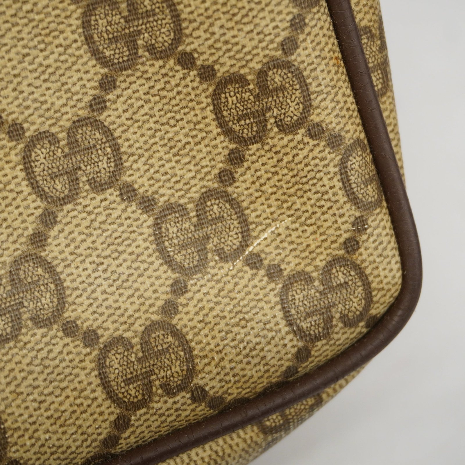 GUCCI Clutch Bag 89.01.044 Women's GG Supreme Clutch Bag Beige,Brown | AlmaBagz - Image 12