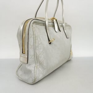 GUCCIAuth  GG Canvas Tote Bag 169971 Women's Tote Bag Silver | AlmaBagz