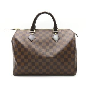LOUIS VUITTON Speedy 30 Brown Ebene Damier PVC coated canvas N41531 | AlmaBagz