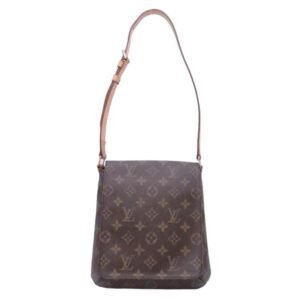 LOUIS VUITTON shoulder bag monogram musette salsa short canvas brown unisex M51258 e54349a | AlmaBagz