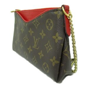 Louis Vuitton Paras clutch Brown Cerise Monogram PVC coated canvas M41638 | AlmaBagz