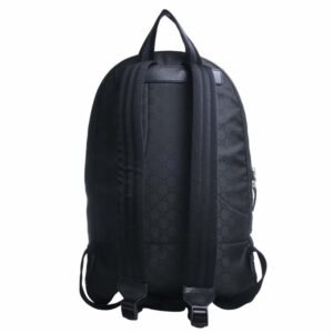GUCCI GG nylon rucksack backpack 449181 black ladies | AlmaBagz