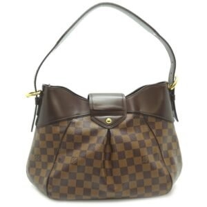 LOUIS VUITTON Sistina MM Women's Shoulder Bag N41541 Damier Ebene [Brown] | AlmaBagz