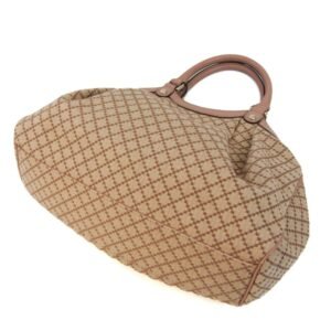GUCCI Sukey 211944 Women's Leather,GG Canvas Handbag Beige,Khaki | AlmaBagz