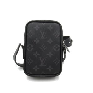 LOUIS VUITTON Danube PPM trunk print Black Monogram eclipse PVC coated canvas M45928 | AlmaBagz