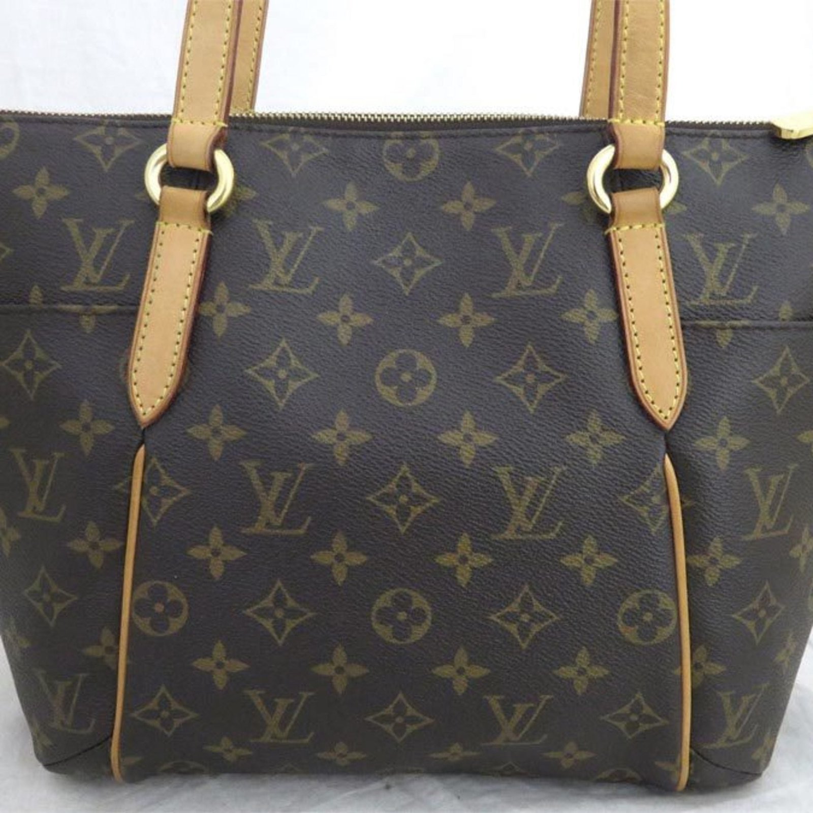LOUIS VUITTON Shoulder Bag Monogram Totally PM Canvas Brown Gold Women's M56688 | AlmaBagz - Image 2
