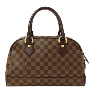 LOUIS VUITTON Bag Damier Women's Handbag Duomo N60008 | AlmaBagz