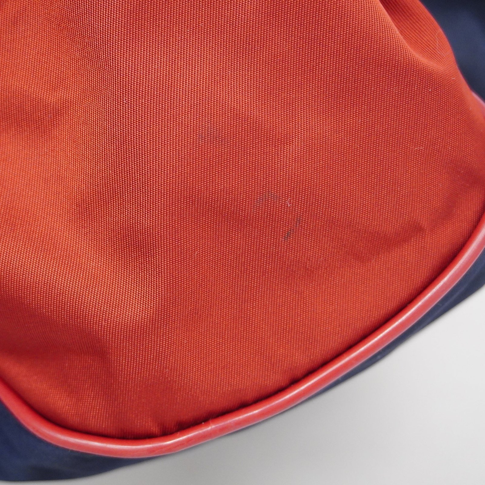 GUCCI Boston Bag 189657 Women,Men,Unisex Nylon Boston Bag Navy,Red Color | AlmaBagz - Image 11