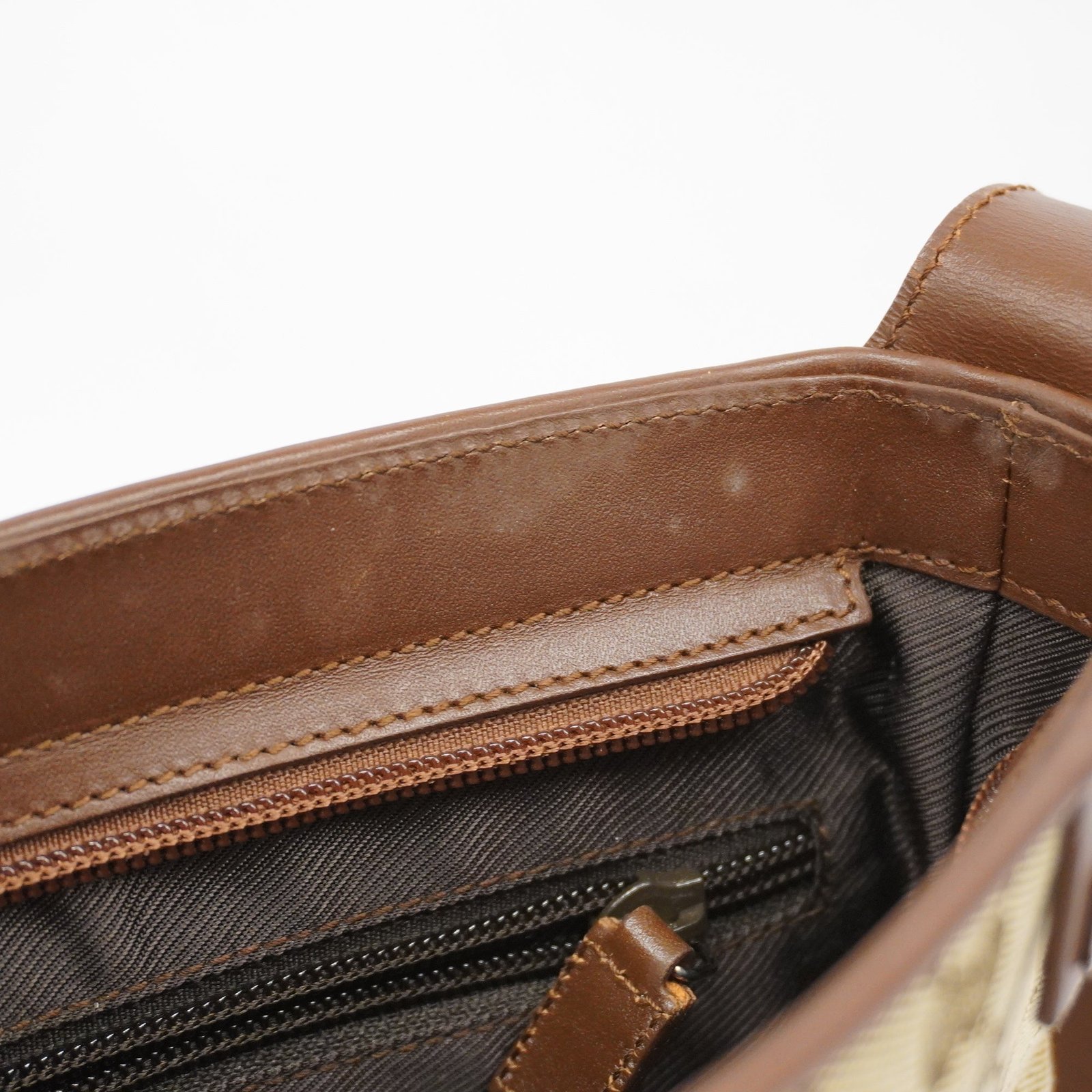 GUCCI GG Canvas Tote Bag 019 0422 Women's Handbag,Tote Bag Beige,Brown | AlmaBagz - Image 10