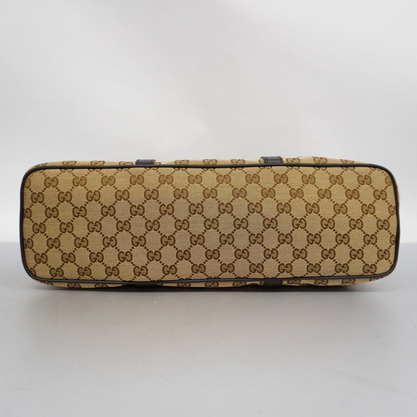 GUCCI GG Canvas 2way Bag 449169 GG Canvas Handbag,Shoulder Bag Beige,Brown | AlmaBagz - Image 3