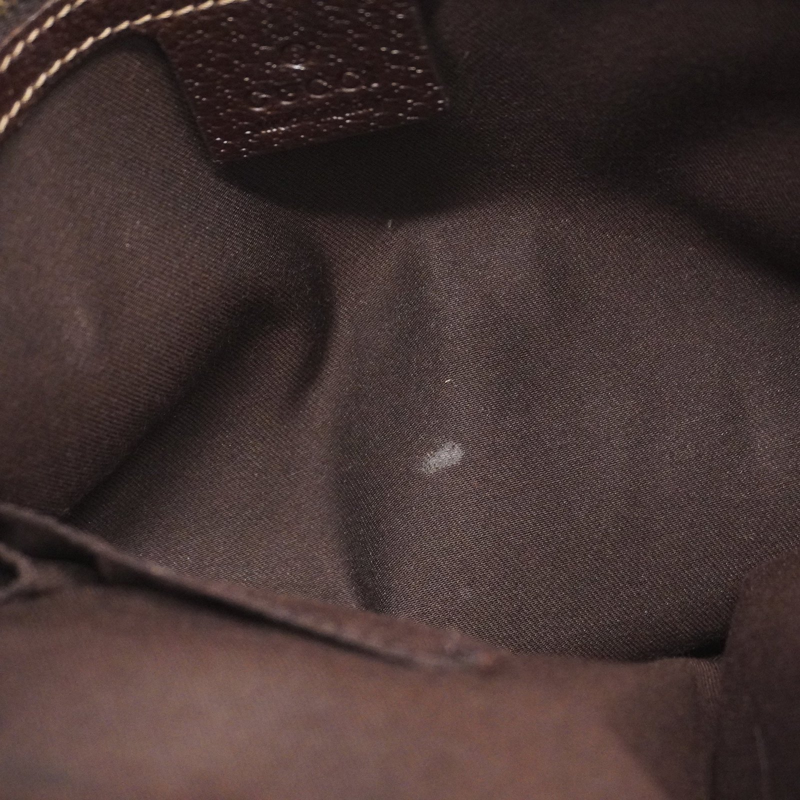 GUCCI 153361 Women's GG Canvas Tote Bag Beige,Brown | AlmaBagz - Image 12