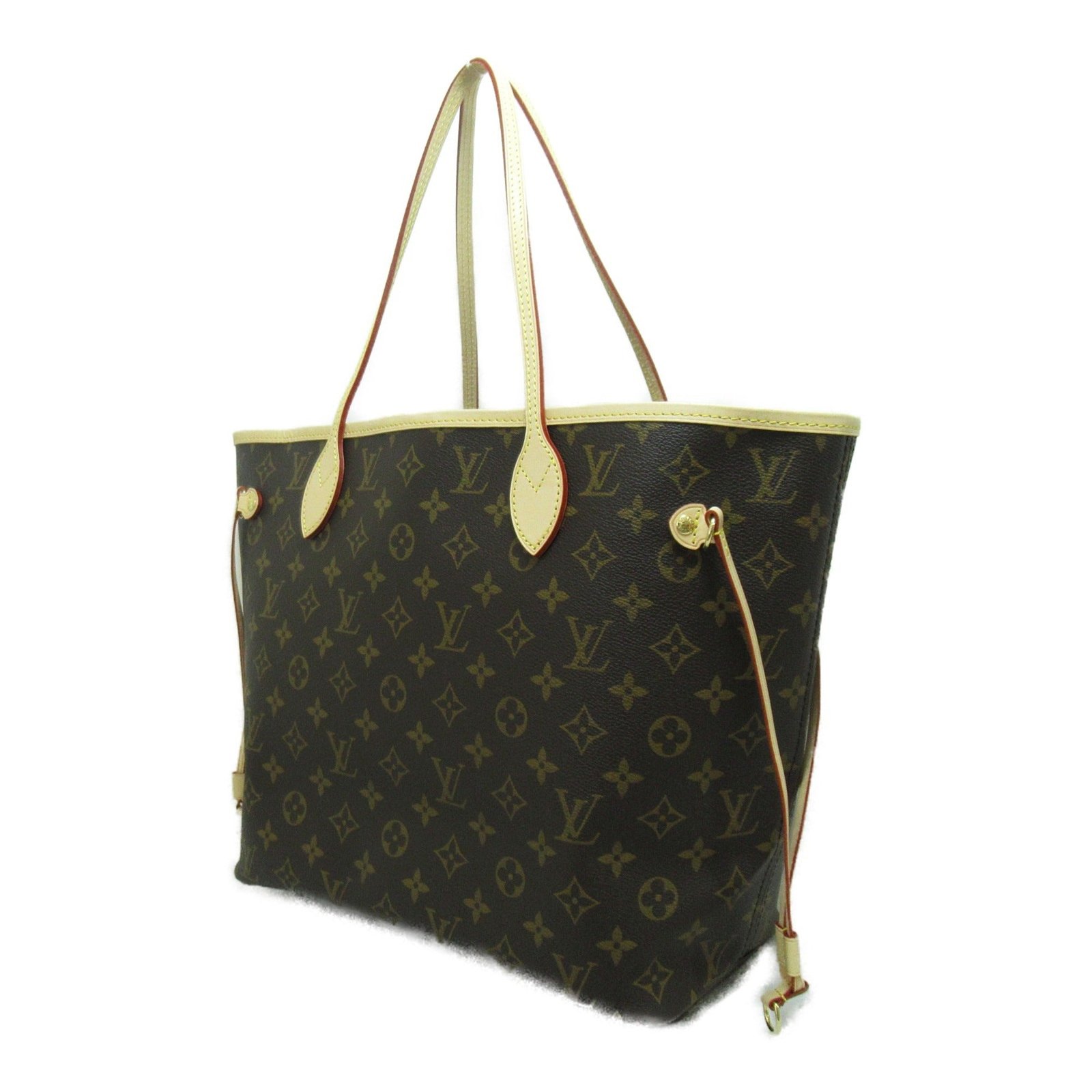 Louis Vuitton Neverfull MM Brown Cerise Monogram PVC coated canvas M41177 | AlmaBagz - Image 2