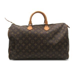 LOUIS VUITTON Speedy 40 Brown Monogram PVC coated canvas M41522 | AlmaBagz