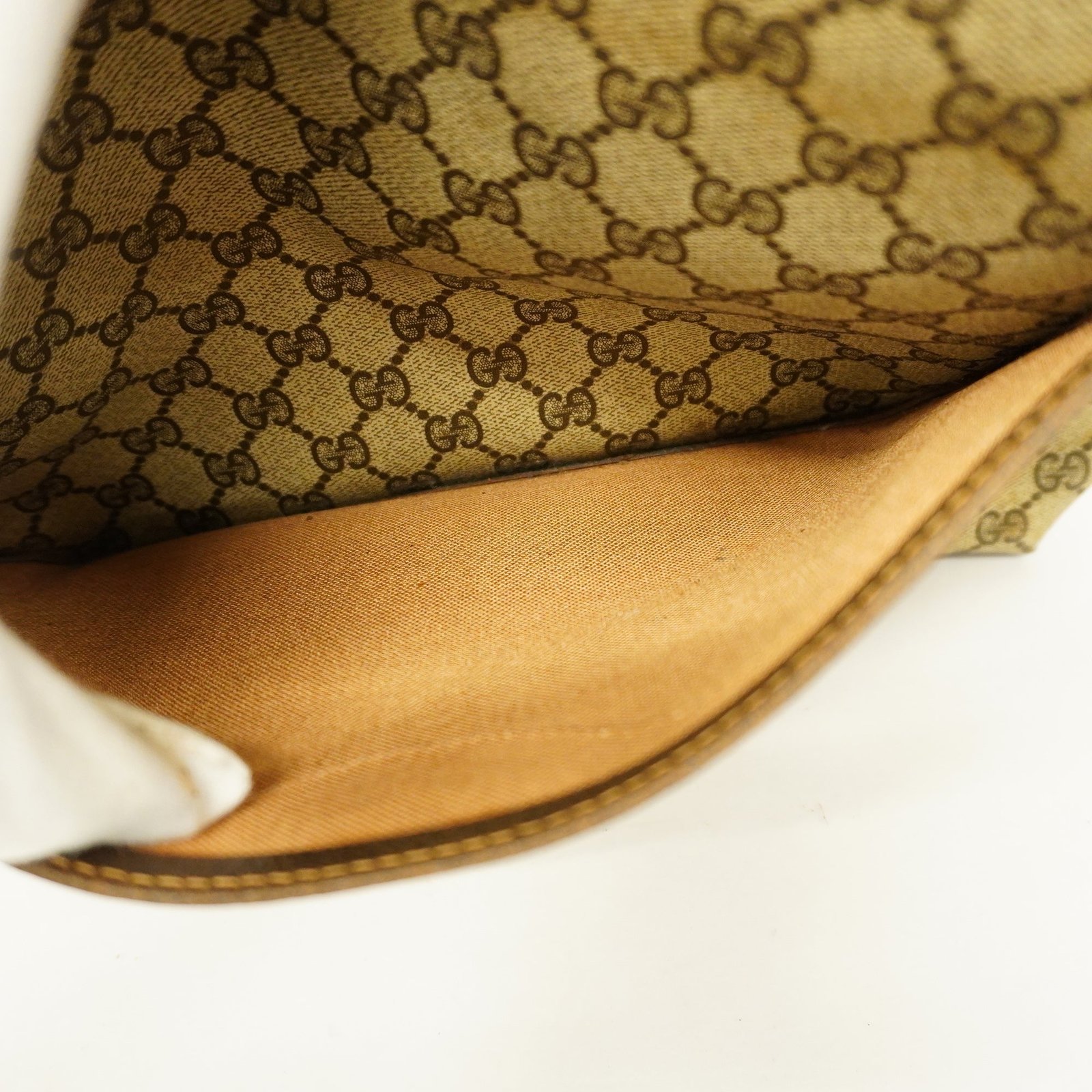 GUCCI Sherry Line Tote Bag Women's GG Supreme Tote Bag Beige | AlmaBagz - Image 7