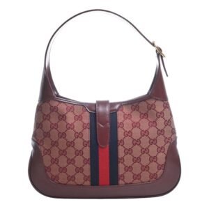 GUCCI GG Canvas Jackie 1961 Small 2WAY Shoulder Bag 636706 Bordeaux Ladies | AlmaBagz