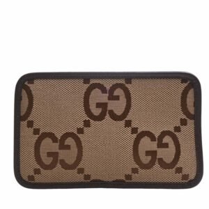 GUCCI Jumbo GG Canvas Mini Bag Shoulder 696075 Beige/Brown Women's | AlmaBagz