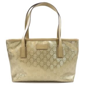 Gucci 211138 GG Imprime Handbag PVC Ladies | AlmaBagz
