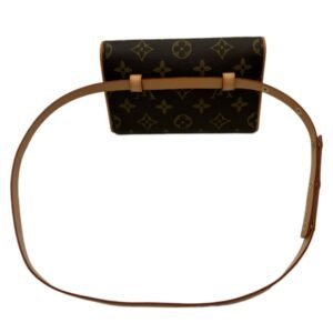 LOUIS VUITTON Monogram Pochette Florentine M51855 Body Bag Brown | AlmaBagz