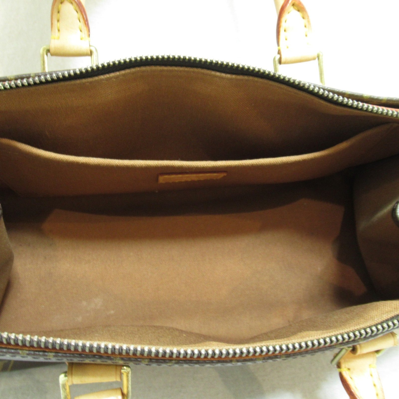 Louis Vuitton Popan cool Brown Monogram PVC coated canvas M40009 | AlmaBagz - Image 3