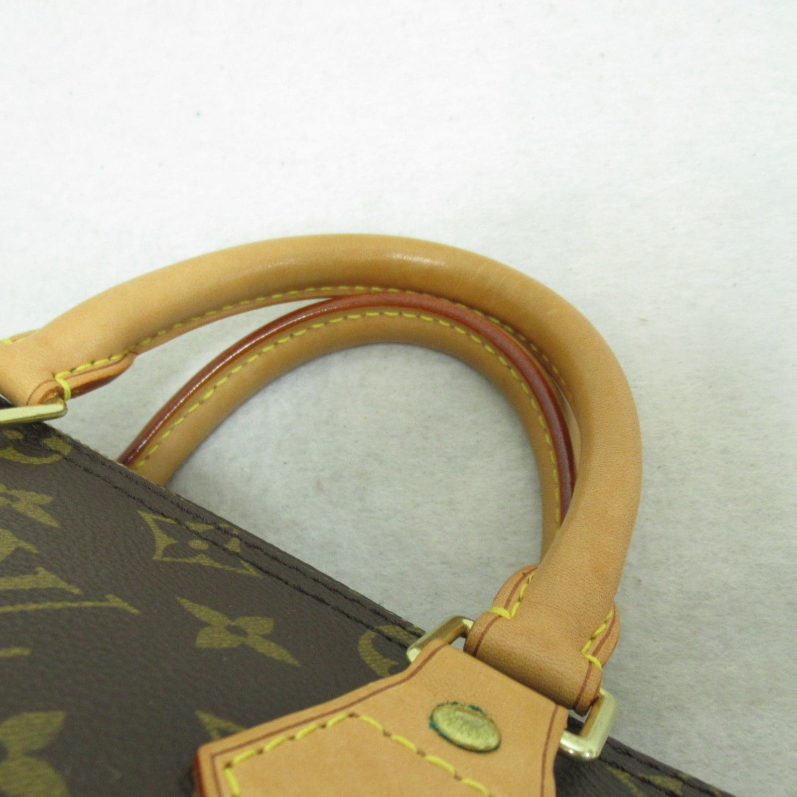 LOUIS VUITTON Speedy 25 Brown Monogram PVC coated canvas M41528 | AlmaBagz - Image 7