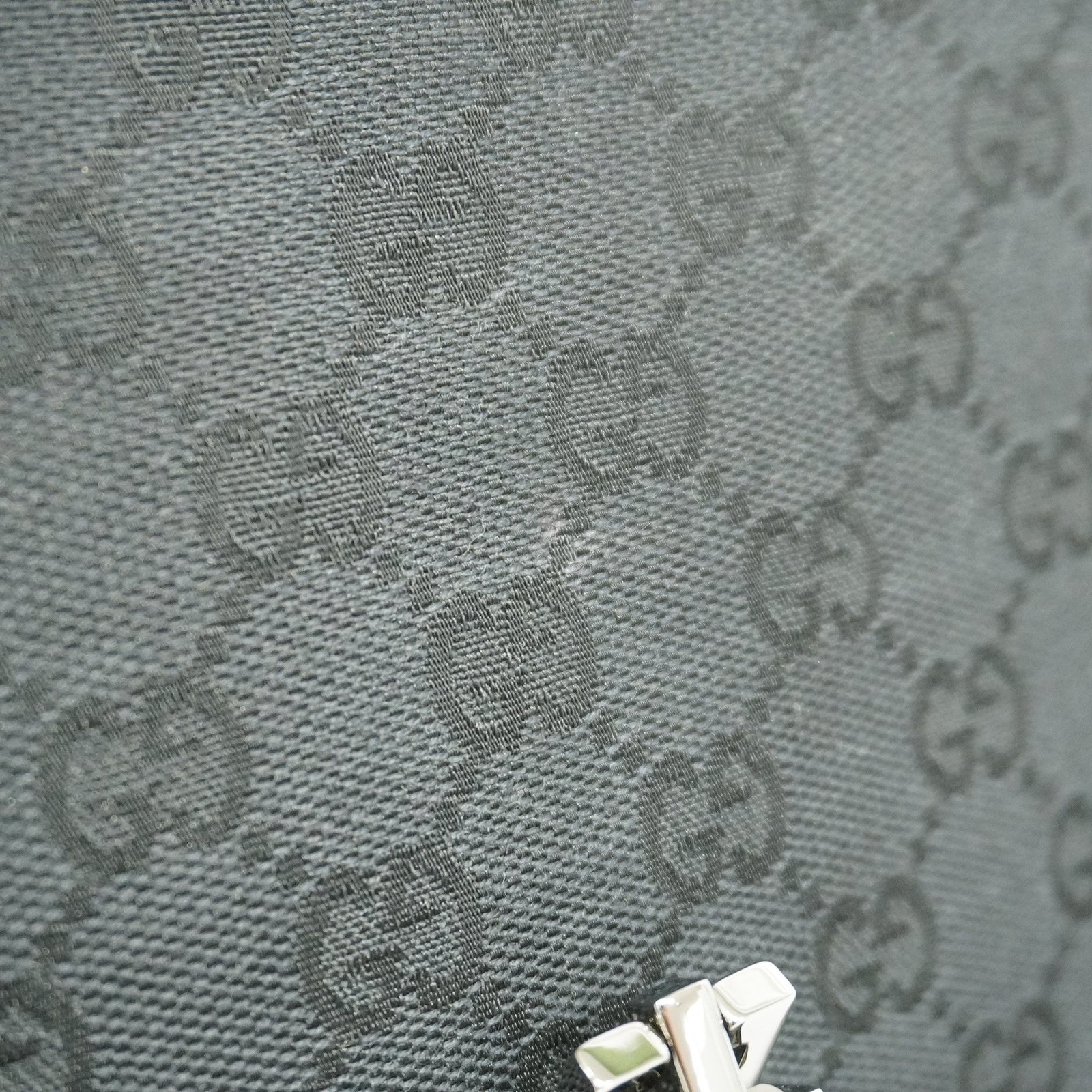 GUCCI Jackie Handbag 002 1065 Women's GG Canvas Black | AlmaBagz - Image 16