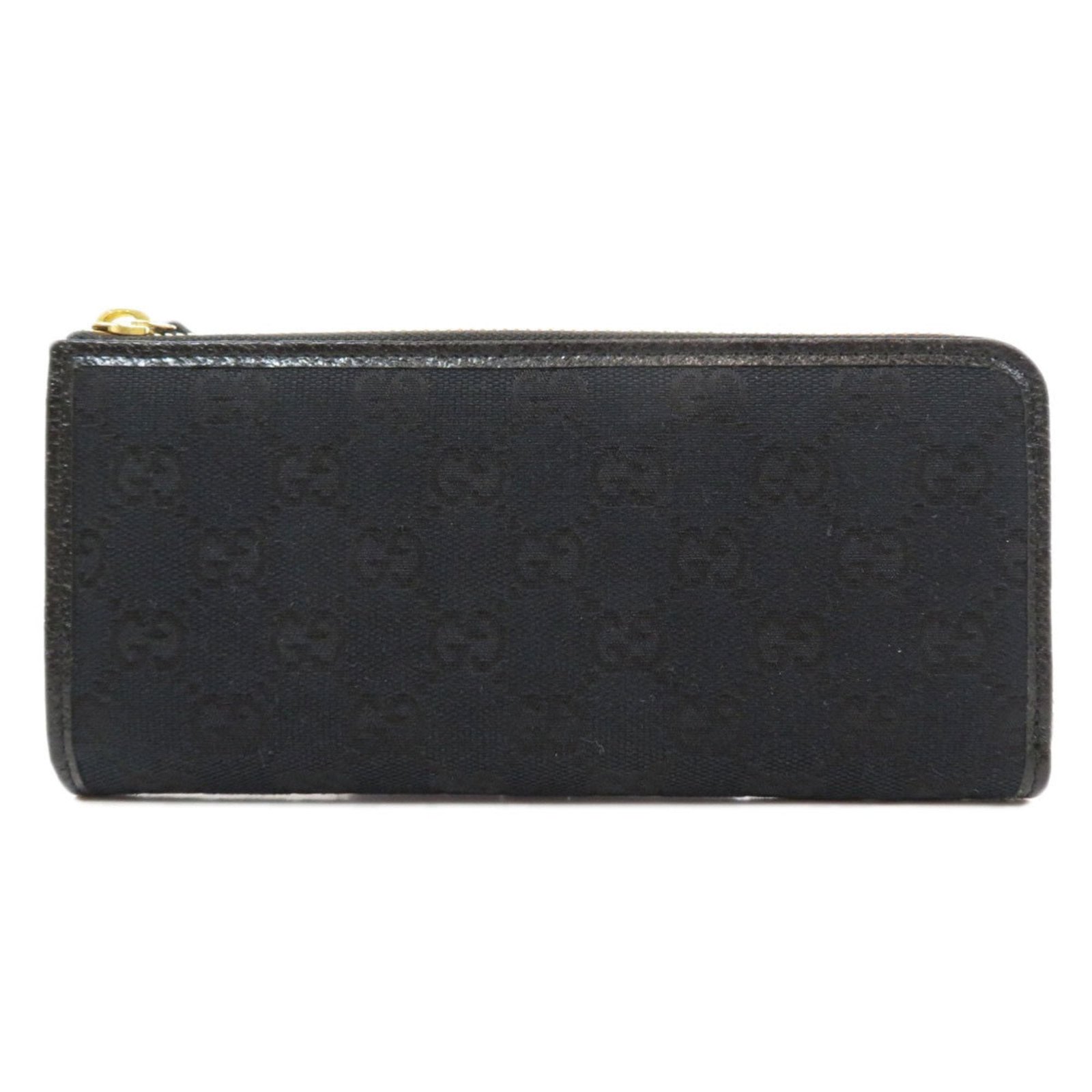 Gucci 268917 GG Outlet Round Zipper Long Wallet Canvas Unisex GUCCI | AlmaBagz