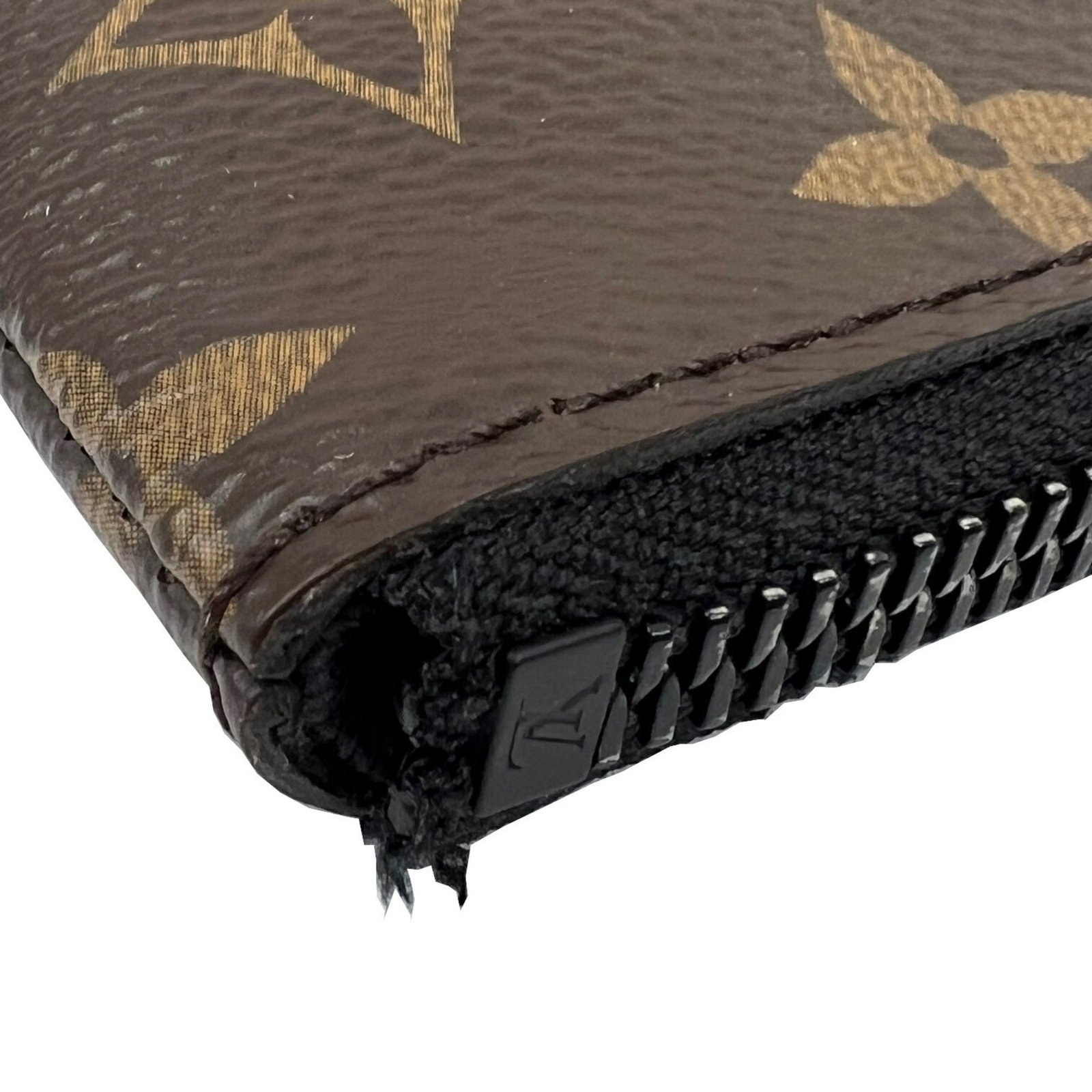 LOUIS VUITTON Pochette A4 Virgil Abloh Clutch Bag Monogram Solar Ray Brown Orange Tea M44484 TN0149 Men's | AlmaBagz - Image 5