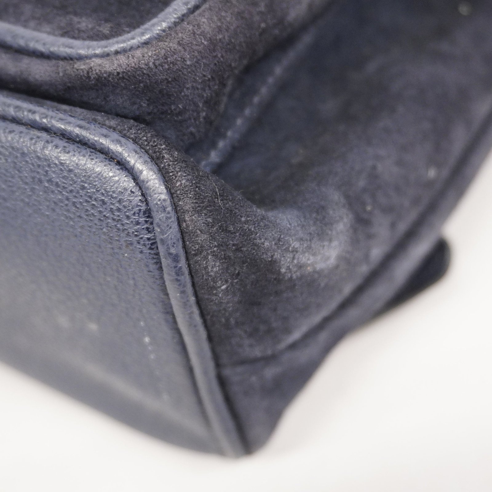 GUCCI Bamboo Rucksack 003 2058 0016 Women's Leather,Suede Backpack Navy | AlmaBagz - Image 8