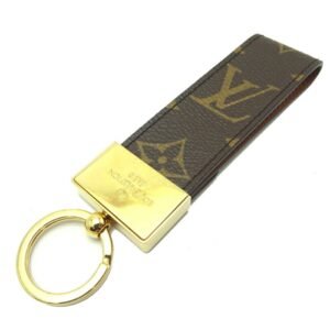 LOUIS VUITTON Keychain Dragonne Dauphine Women's Men's M69000 Monogram Ebene [Brown] | AlmaBagz