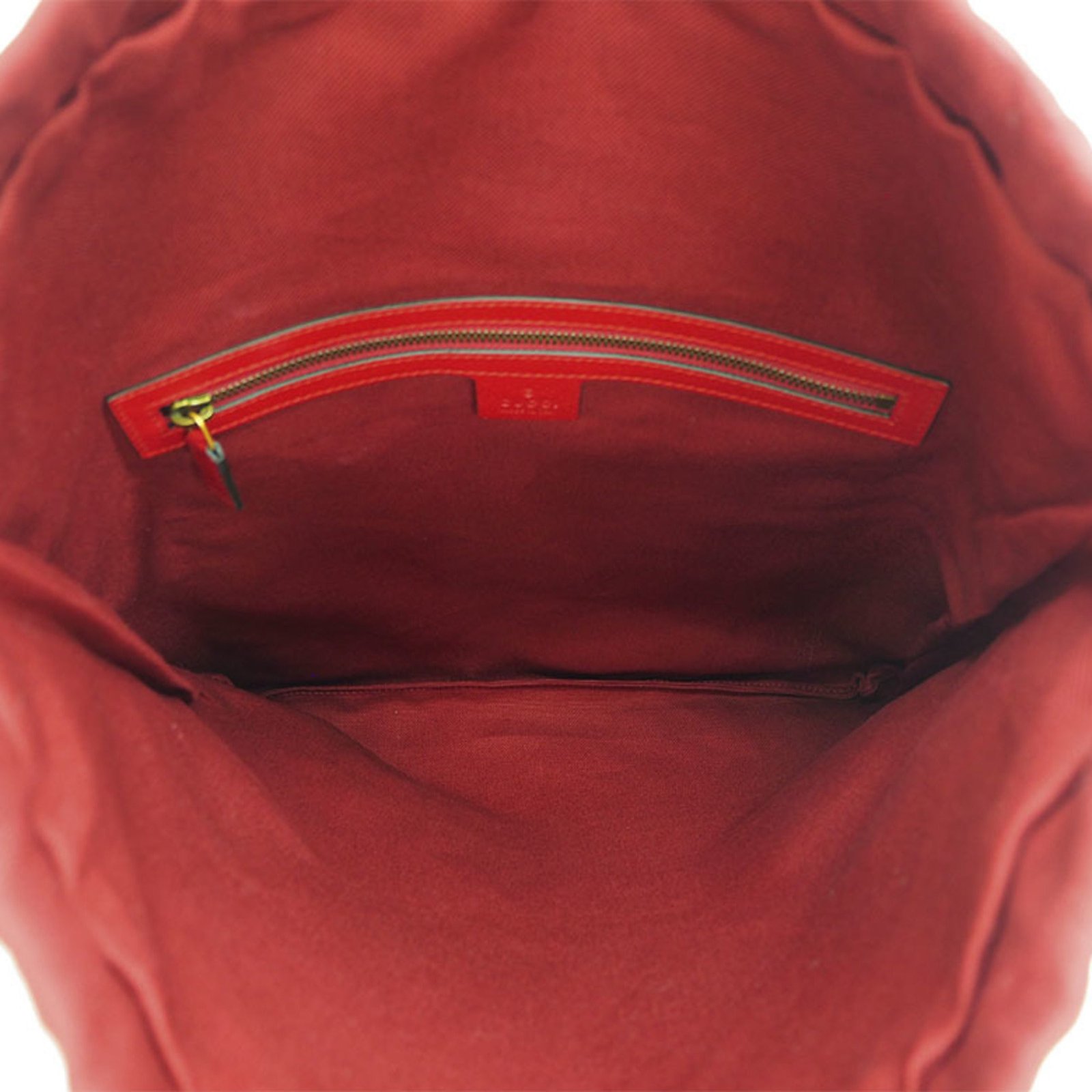 Gucci 473872 drawstring backpack tote rucksack canvas knapsack tricolor | AlmaBagz - Image 9