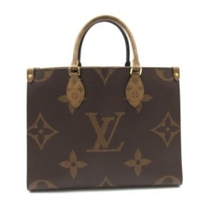 LOUIS VUITTON On the Go MM Brown Monogram / Giant PVC coated canvas M45321 | AlmaBagz