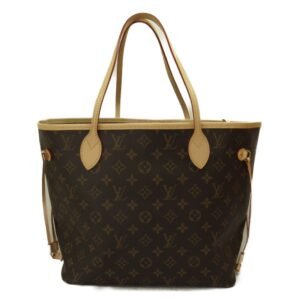 LOUIS VUITTON Neverfull MM Brown Beige Monogram PVC coated canvas M40995 | AlmaBagz