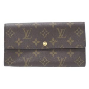 LOUIS VUITTON Pochette Porte Mone Credit Bifold Long Wallet Monogram M61725 MB0062 | AlmaBagz