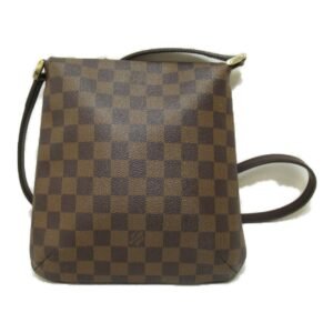 LOUIS VUITTON Muset Salsa Long Brown Ebene Damier PVC coated canvas N51300 | AlmaBagz