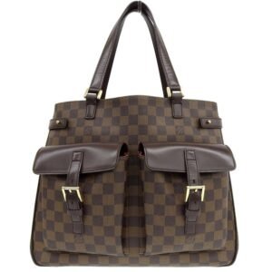 Louis Vuitton Damier Uzes Tote Bag Handbag Ebene N51128 | AlmaBagz
